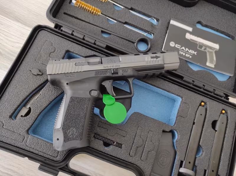 MEMURDAN SIFIR KUTUSUNDA HİÇ KULLANILMAMIŞ CANİK TP9 SFX TUNGSTEN MAT