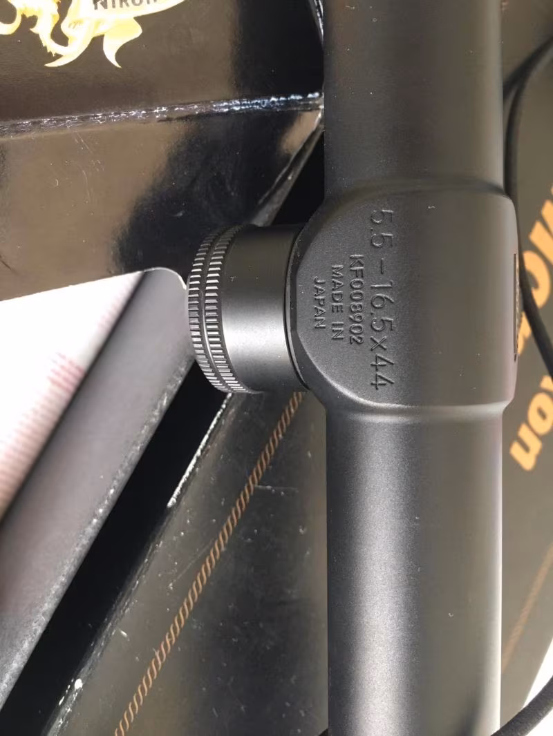 NİKON MONARCH YİVLİ TÜFEK DÜRBÜNÜ 5.5-16.5 X44  MESAFE AYARLI  ORJİNAL JAPAN
