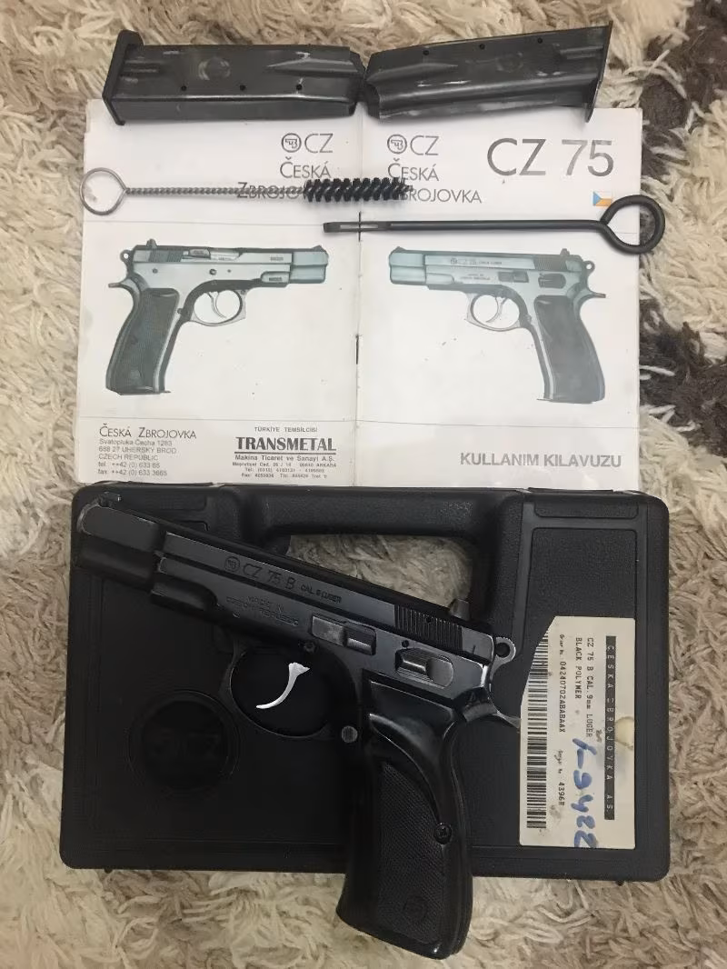 1997 MODEL TUTULAN SERİ CZ 75 B