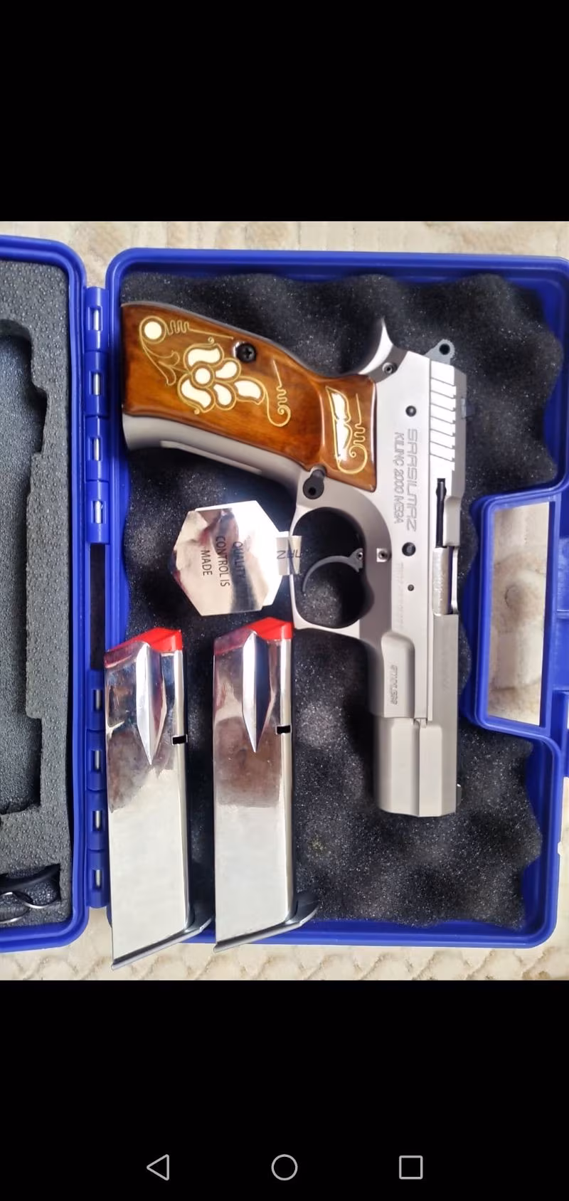 Emekli polisten sıfır sarsılmaz kılınç 2000 mega