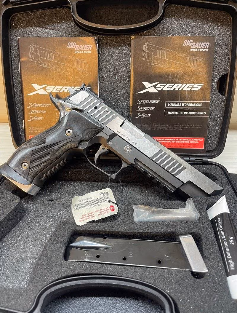 Sigsauer x6 blackdiamond ayarlanabilir tetik