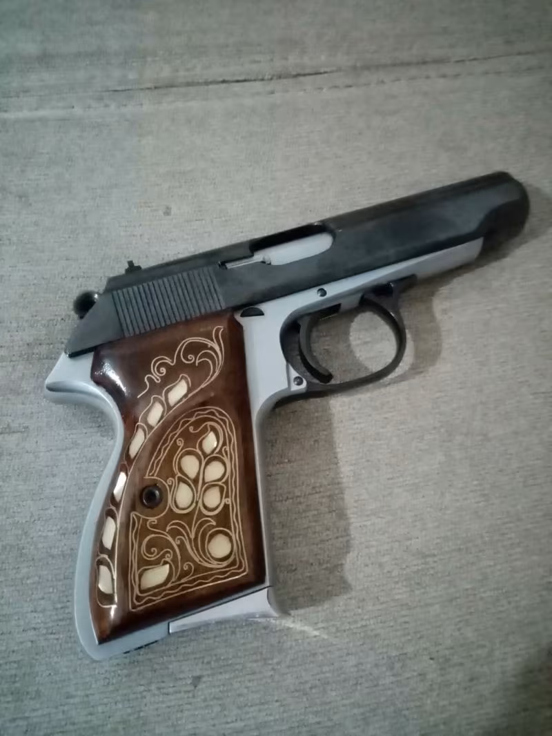 GSM MAUSER OBERAUDORF GERMANY 7.65 BROWNİNG SİLAH İŞLEMELİ ÇOK TEMİZ