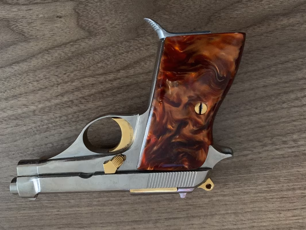 Baretta gardone v.t altın kaplama özel yapım