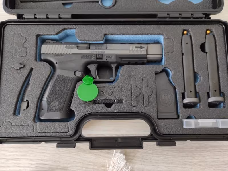 MEMURDAN SIFIR KUTUSUNDA HİÇ KULLANILMAMIŞ CANİK TP9 SFX TUNGSTEN MAT