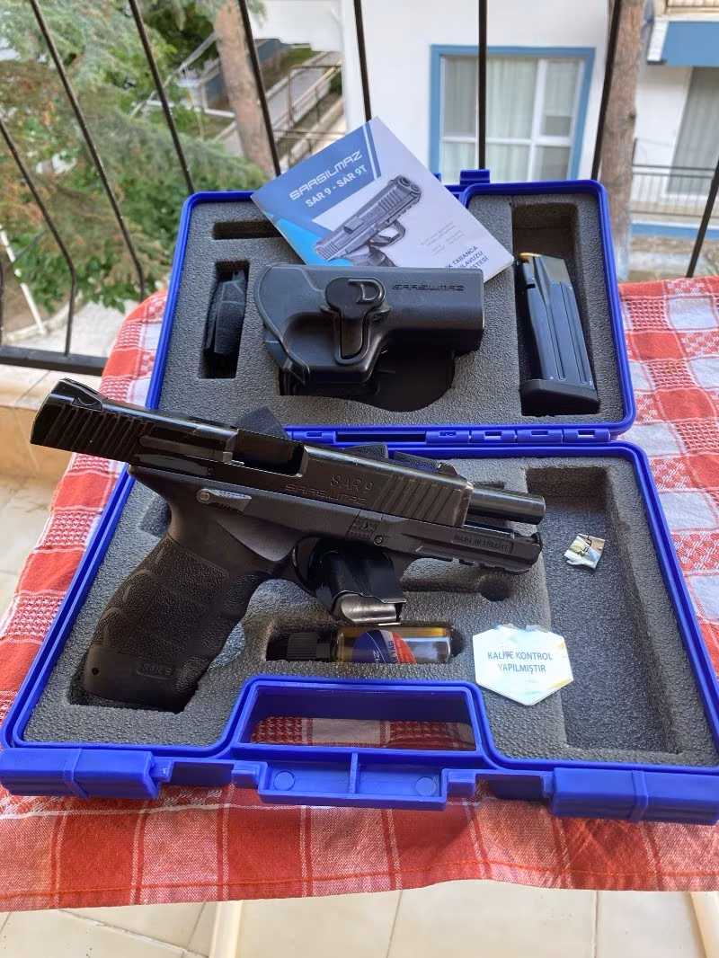 Sarsılmaz sar9 (Jandarma personelinden)