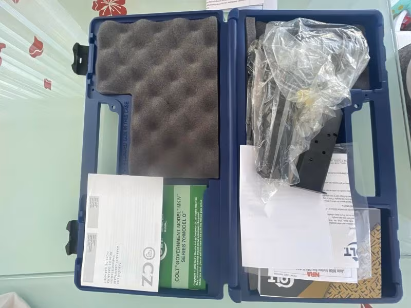 KAMU PERSONELİNDEN SIFIR KUTUSUNDA COLT 1911 CLASSİC (GOVERNMENT) 45 ACP