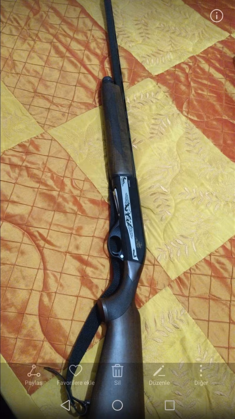 Sıfır tüfek hiç fişek atılmadı