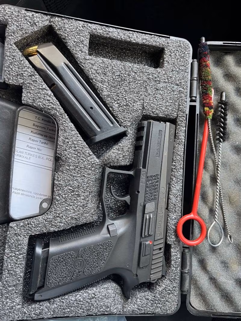 NEREDEYSE HİÇ KULLANILMAMIŞ AYARINDA İKİNCİ EL cz 75 P 07 DUTY