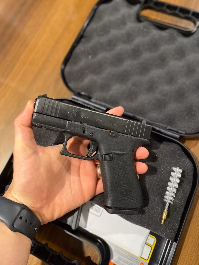Glock 43 X Sıfır Atış Yapılmamıs