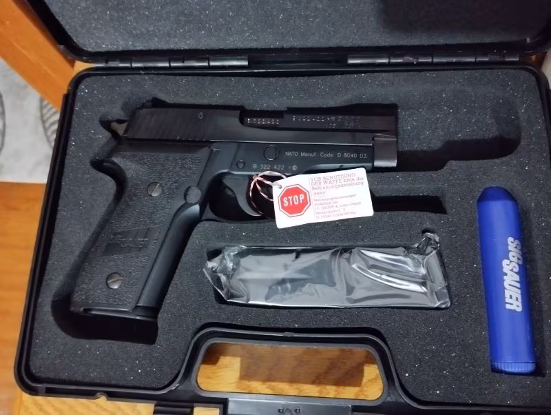 RUHSATLI 0 ayarında Hatasız Sigsauer 13+1 Alman