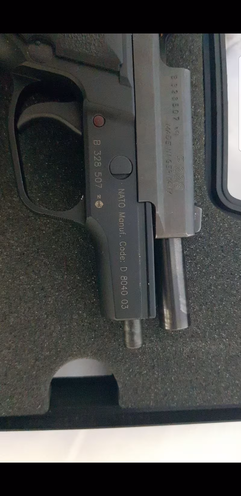 Sig Sauer p228 Yargı mensubundan