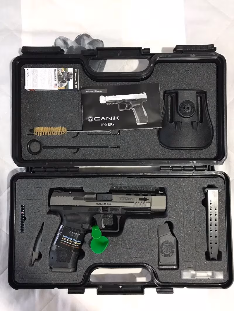 ACİL İHTİYAÇTAN CANİK TP9 SFX HİÇ KULLANILMAMIŞ SIFIR TABANCA