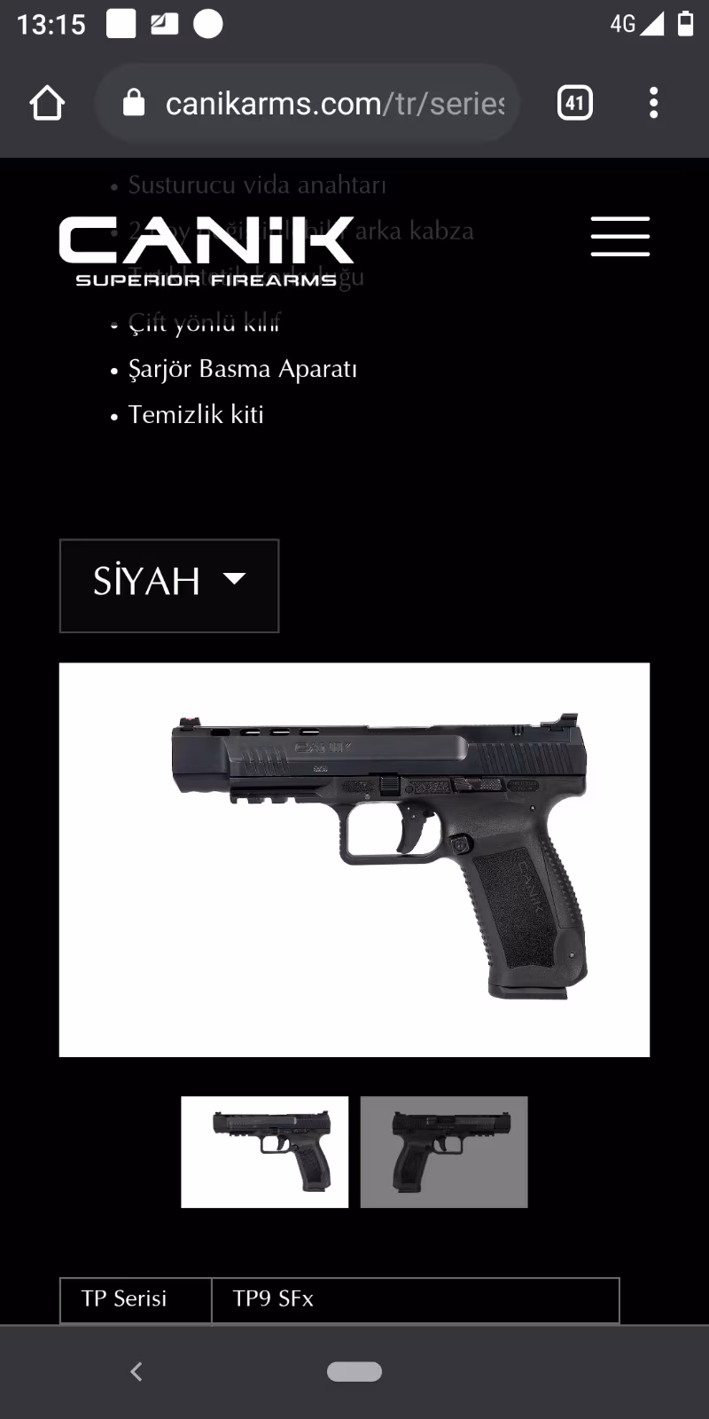 Canik sfx mete