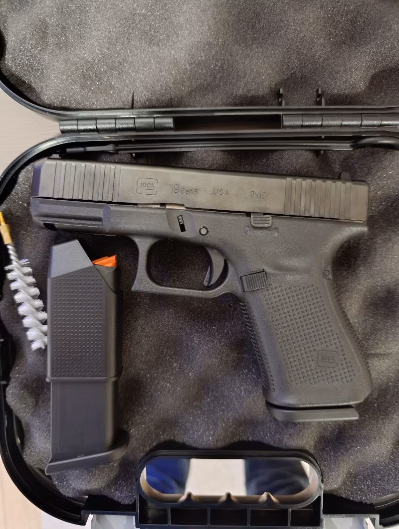 Sıfır kutusunda GlockG19 Gen5