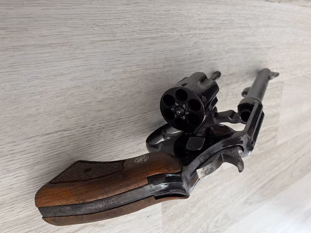 1942 Yapımı Smith WESSON special 38cal. 9.65