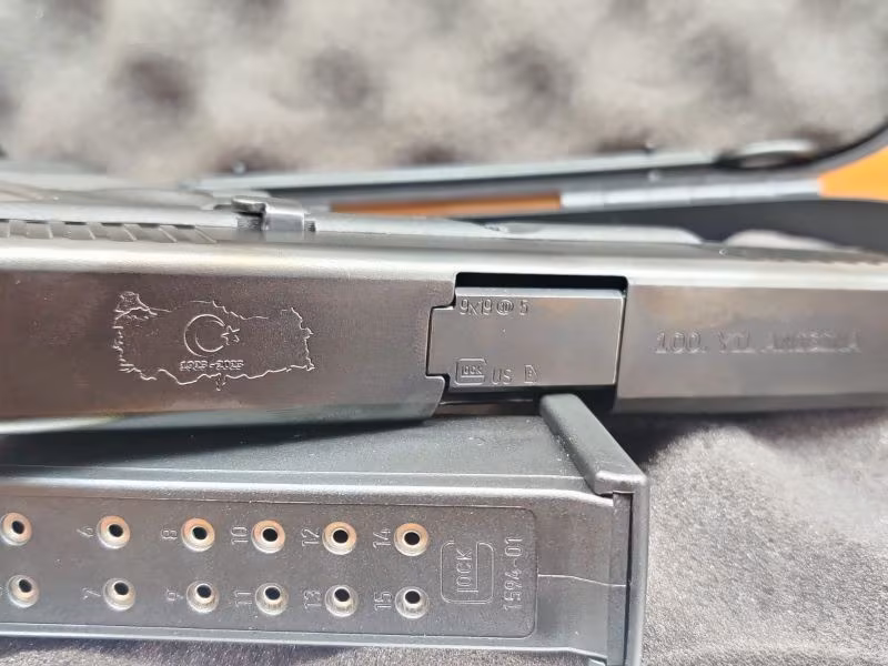 GLOCK 19 GEN5 SİLAH SIFIR ÖZEL TURK SERİ NUMARALI