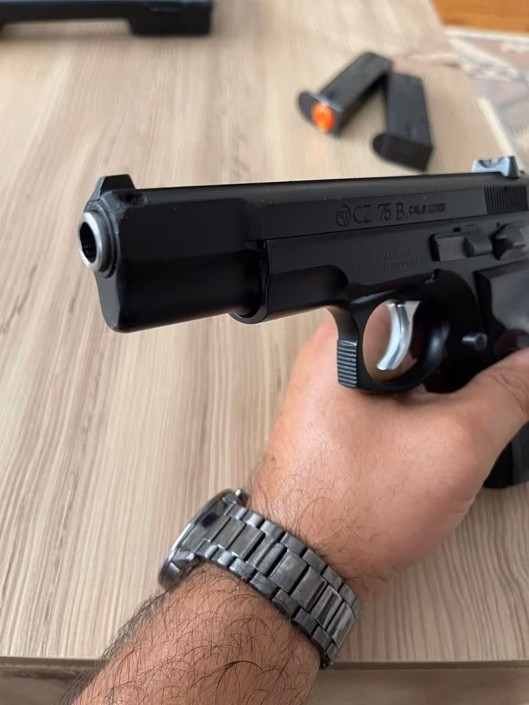 0 ayarinda ilk elden Cz 75 B