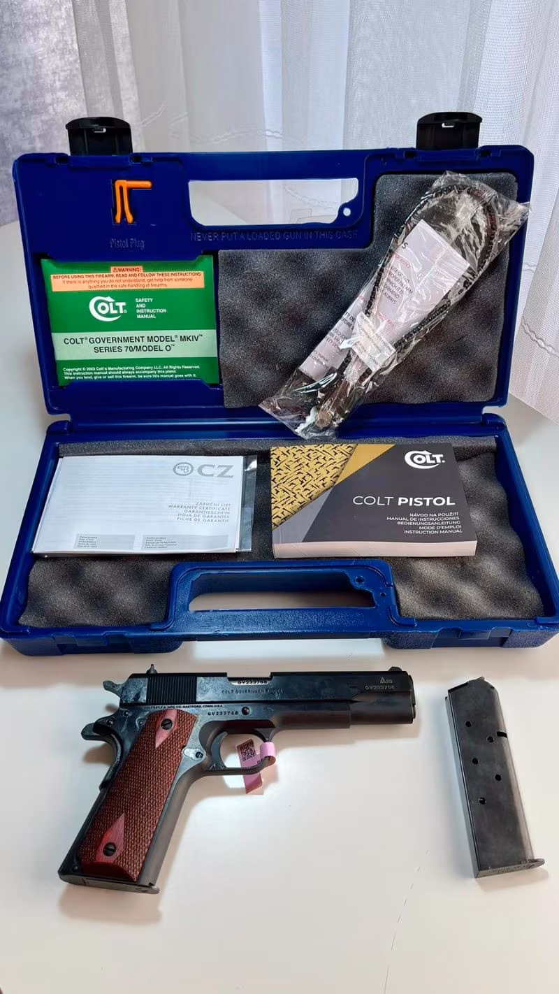 Memurdan Hiç Kullanılmamış COLT 1911 CLASSIC 45 ACP