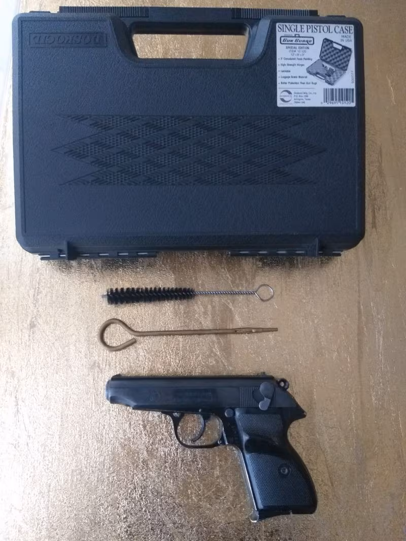 ALMAN BROWNING MARKA, 7.65 mm ÇAPINDA TABANCA