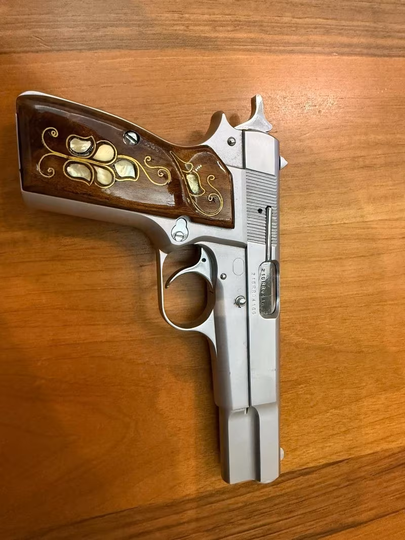 Browning 14 lü BALIKLI BELÇİKA BROWNİNGİ Gümüş Gri