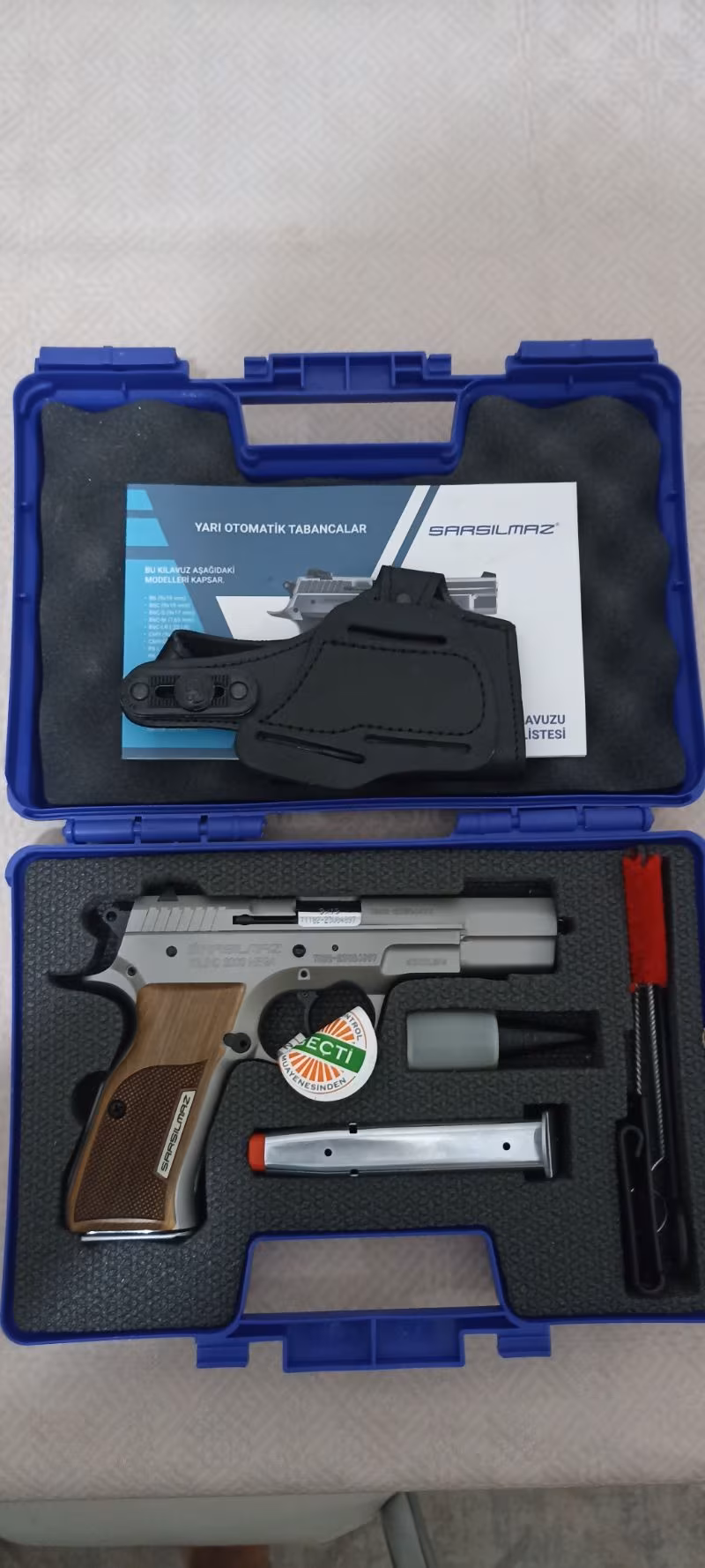 Sarsılmaz kılınç 2000 mega inox ruhsatlı