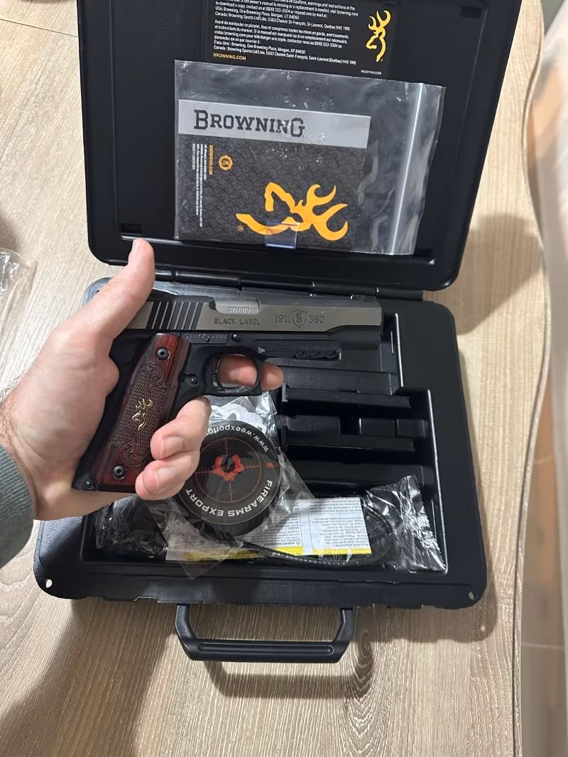 BROWNİNG 1911-380 BLACK LABEL MEDALLİON PRO