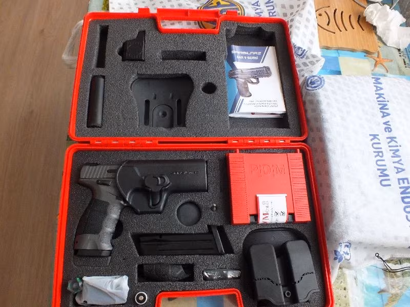 SARSILMAZ SAR 9X METE PLATİNİUM SIFIR KUTUSUNDA SİLAH