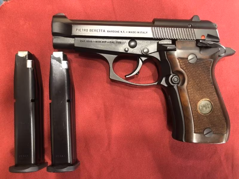 BERETTA F81 12+1 7.65 2 ADET ORJİNAL ŞARJÖR VE ORJİNAL KUTU SIFIR AYARINDA
