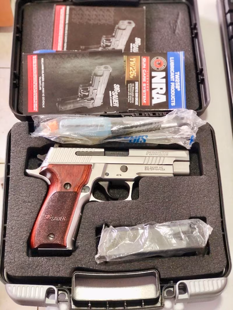 Sig Sauer P226 Elite Stainless Steel- Tüm parçaları Paslanmaz Amerikan Çelik