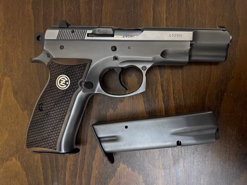 CZ 75 B TİTANYUM KAPLAMA 95 TUTULAN MODELİ CİFT ŞARJÖR ÖMÜRLÜK KOZLUOGLU'NDA ÖZENLE ÇİZİLMEZ TİTANYUM KAPLAMA YAPILD