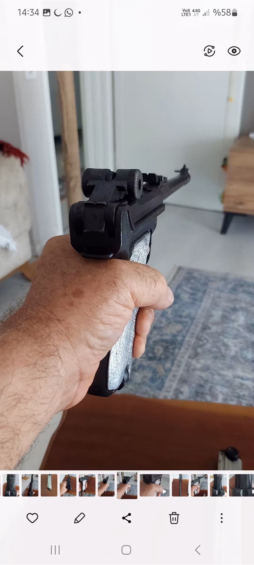 Makaralı parabellum