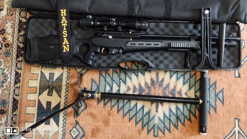 HATSAN BT-65 SB Elite Lw 9 Ay Garantili (3 gün, 6 Şarşör Kullanıldı 0 Ayarında) + Pompa + Moderatör + 3 Kutu Pellet