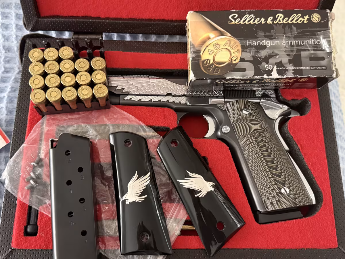 Özel yapım KARTALLI TİSAŞ COLT 45 kalibre