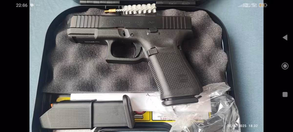 Yargı mensubundan sıfır Glock g9 gen 5 ve Cz shadow2 Compact