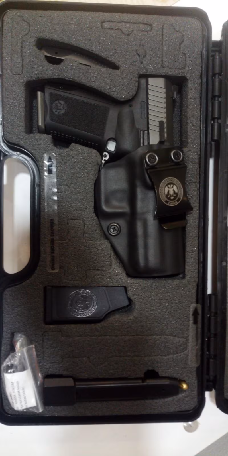 CANİK TP9 SF ELİTE-S TUNGSTEN CERAKOTE KAPLAMA- SIFIR AYARINDA-KYDEX İÇ KILIF- 19+1 ŞARJÖR KAPASİTESİ