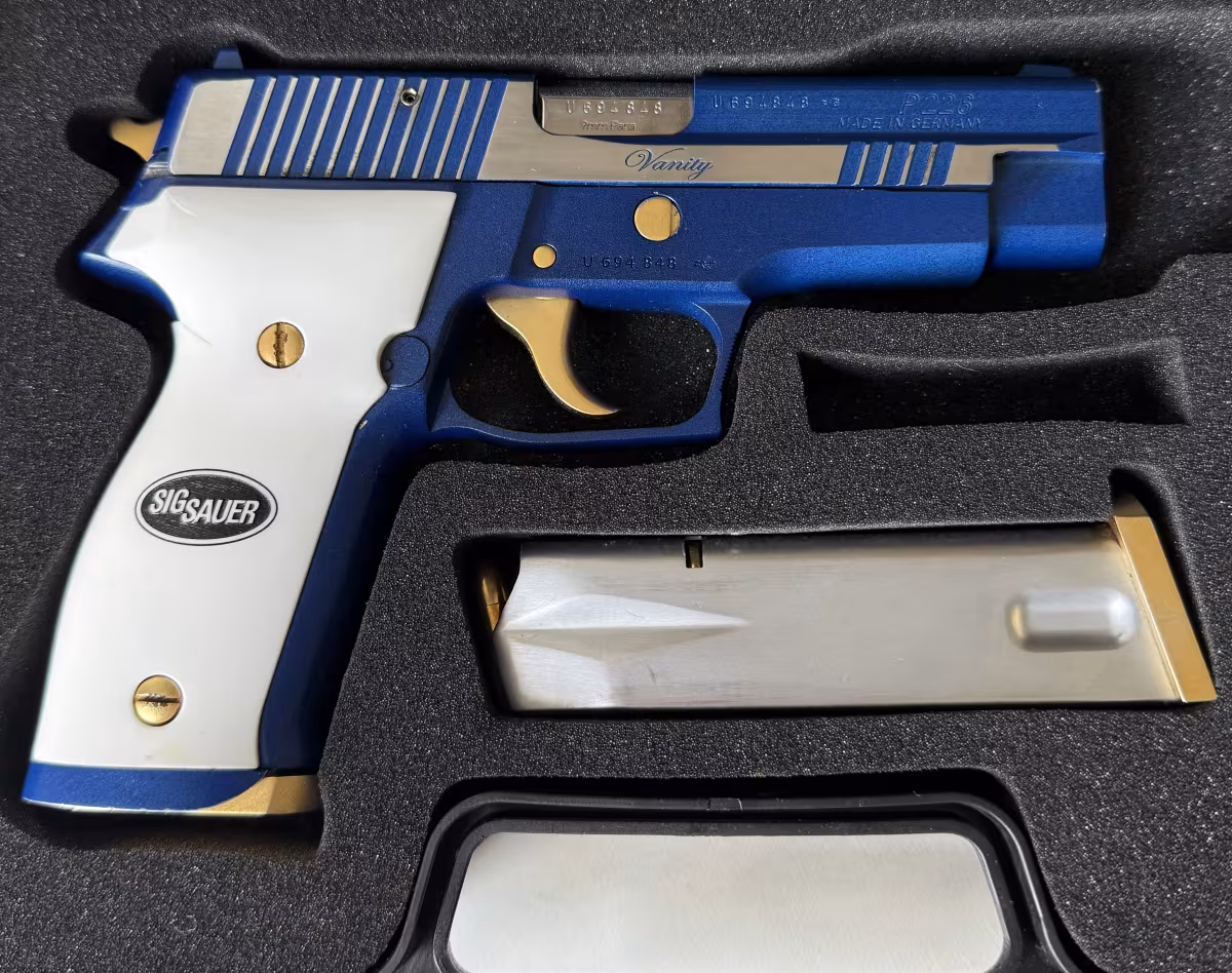 Sig Sauer P227 Alman Mavi