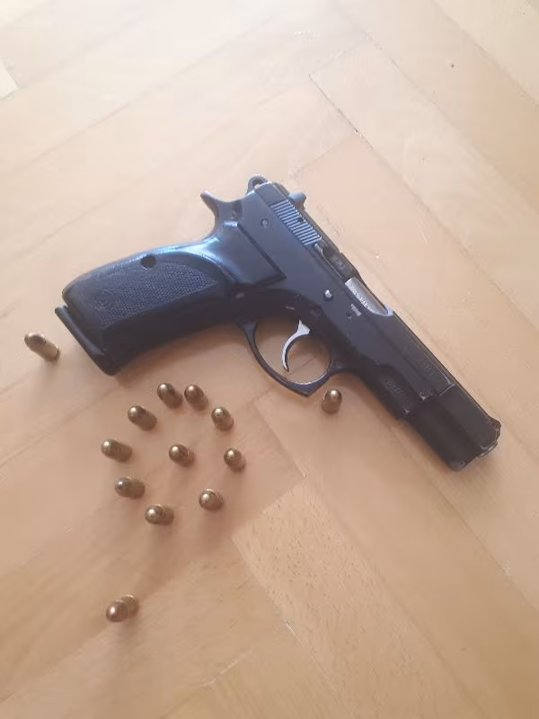 Emekli polisten bakımlı CZ 75-B Tabanca