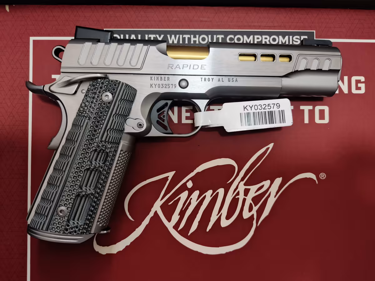 Kimber rapid kullanılmadı