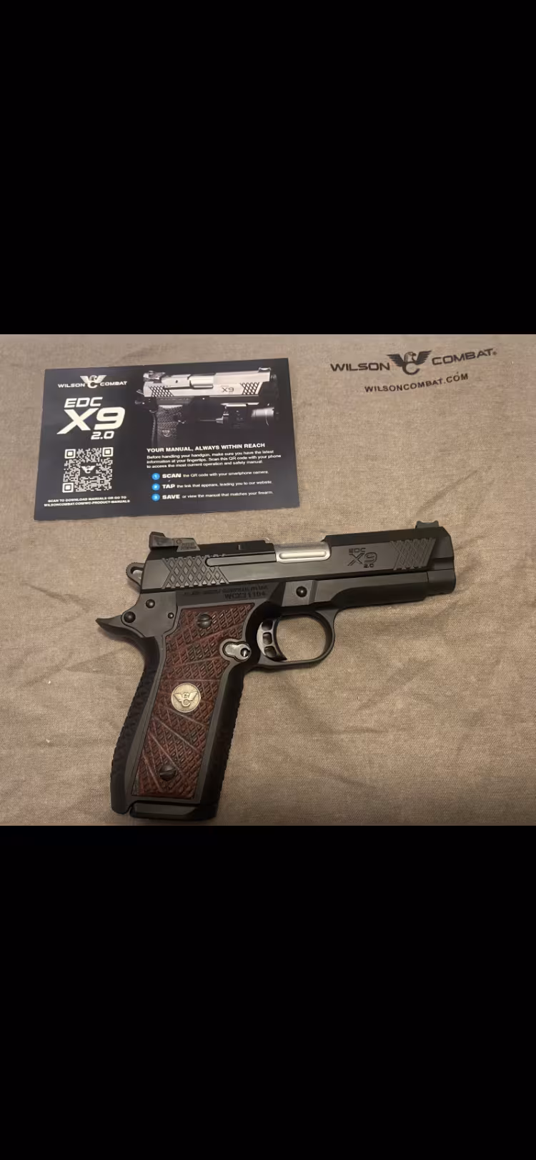Wilson combat edc x9 2.0 sıfır