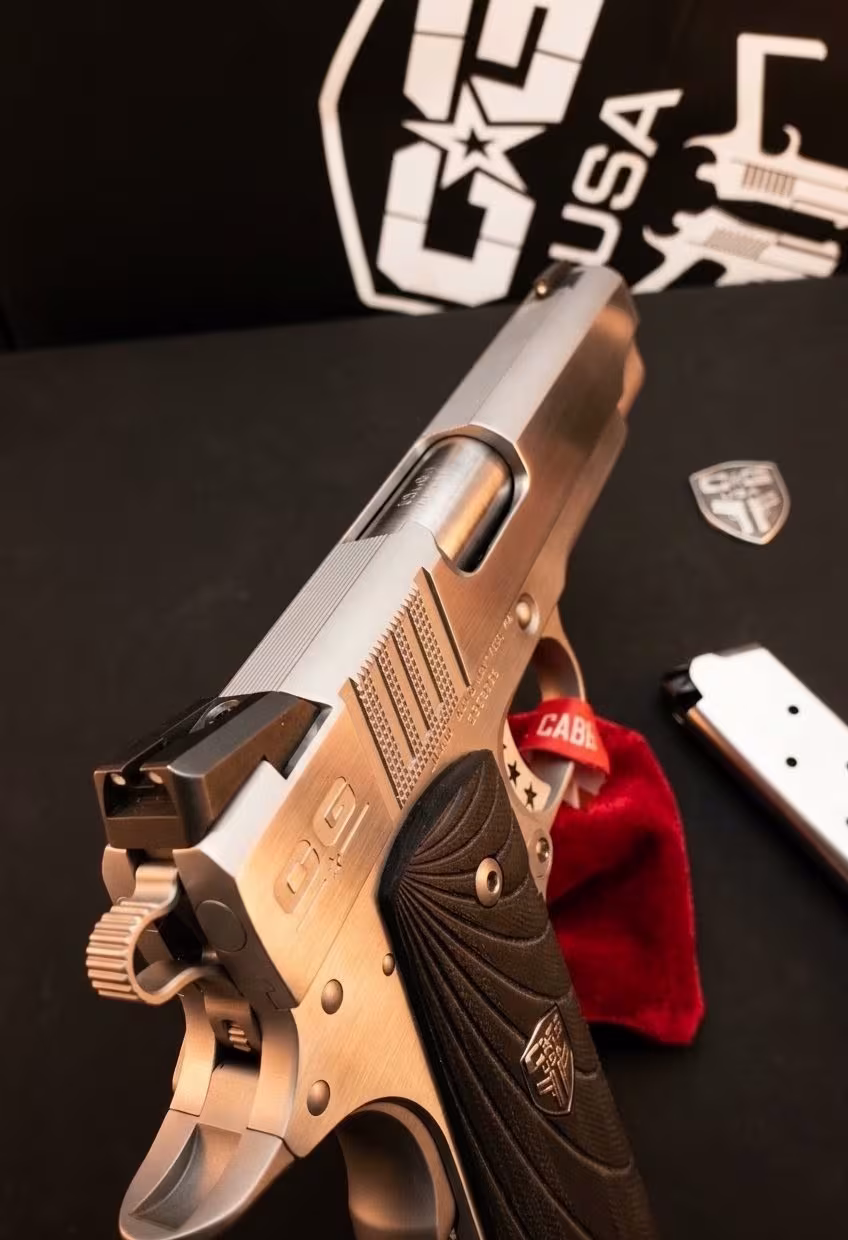 Cabot Guns S103 Commander (.45 ACP) – Koleksiyonluk, Sıra Dışı Hassasiyet ve Kusursuz İşçilik
