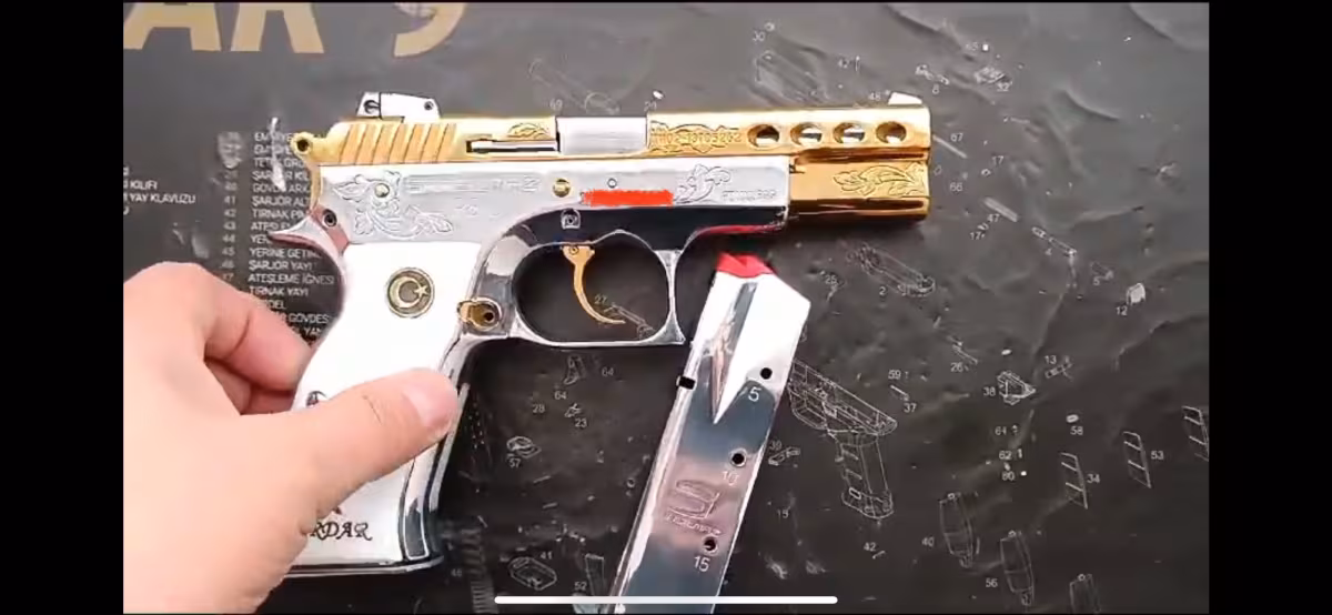 22 Ayar Altın Kaplama Özel Üretim