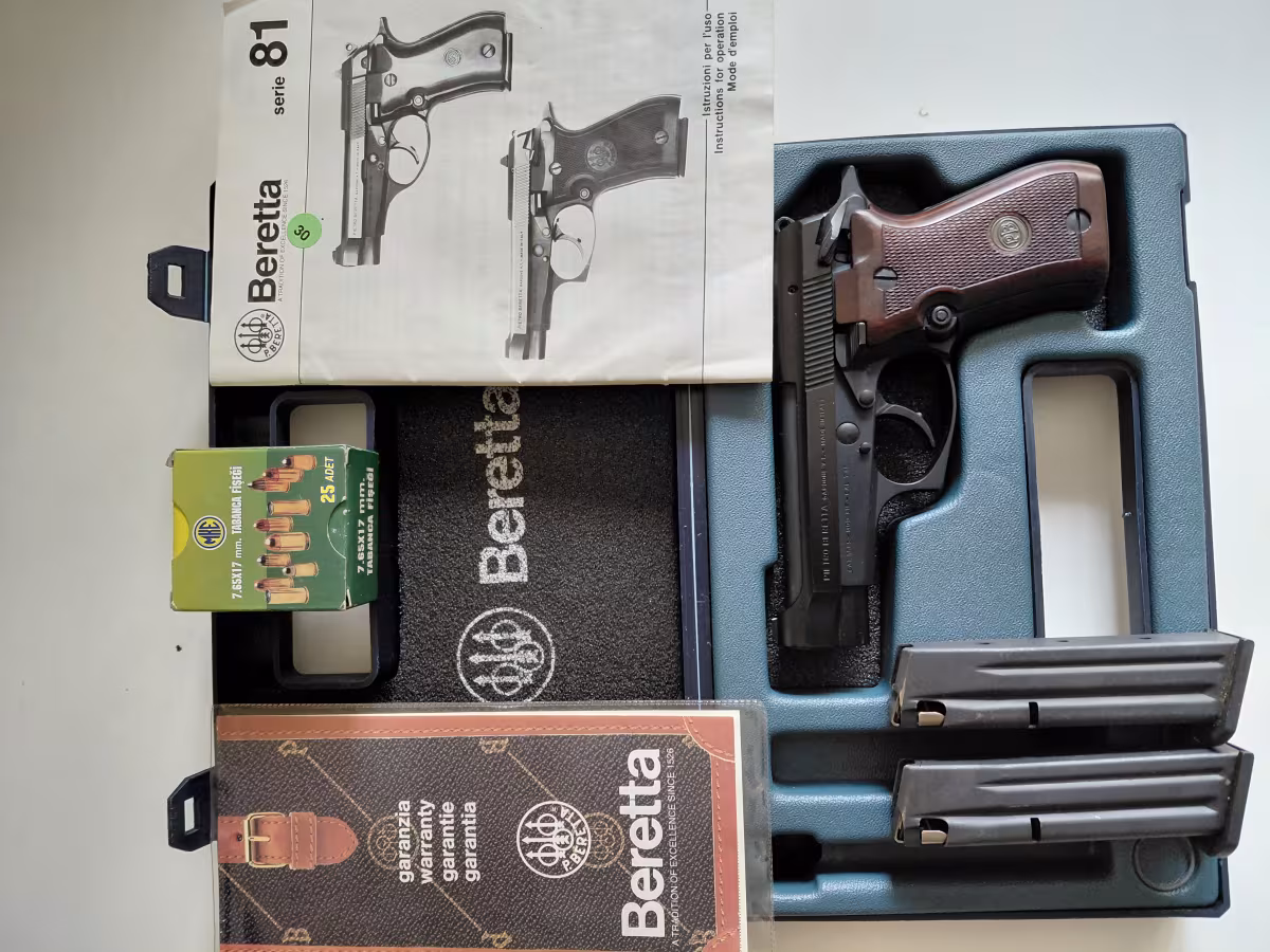 Beretta 7.65 Sıfır ayarında