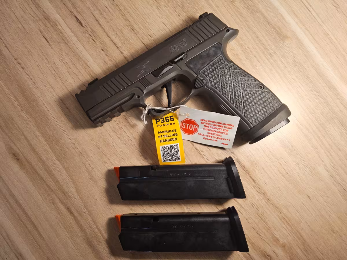 Sig Sauer P365 AXG Legion