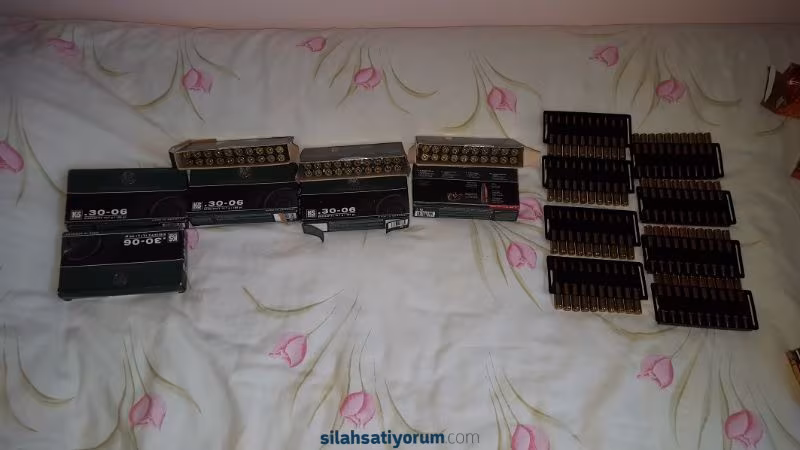 RWS 30,06 CALİBRE VE FOSİON 30,06 CALİBRE 165 GRN MERMİ