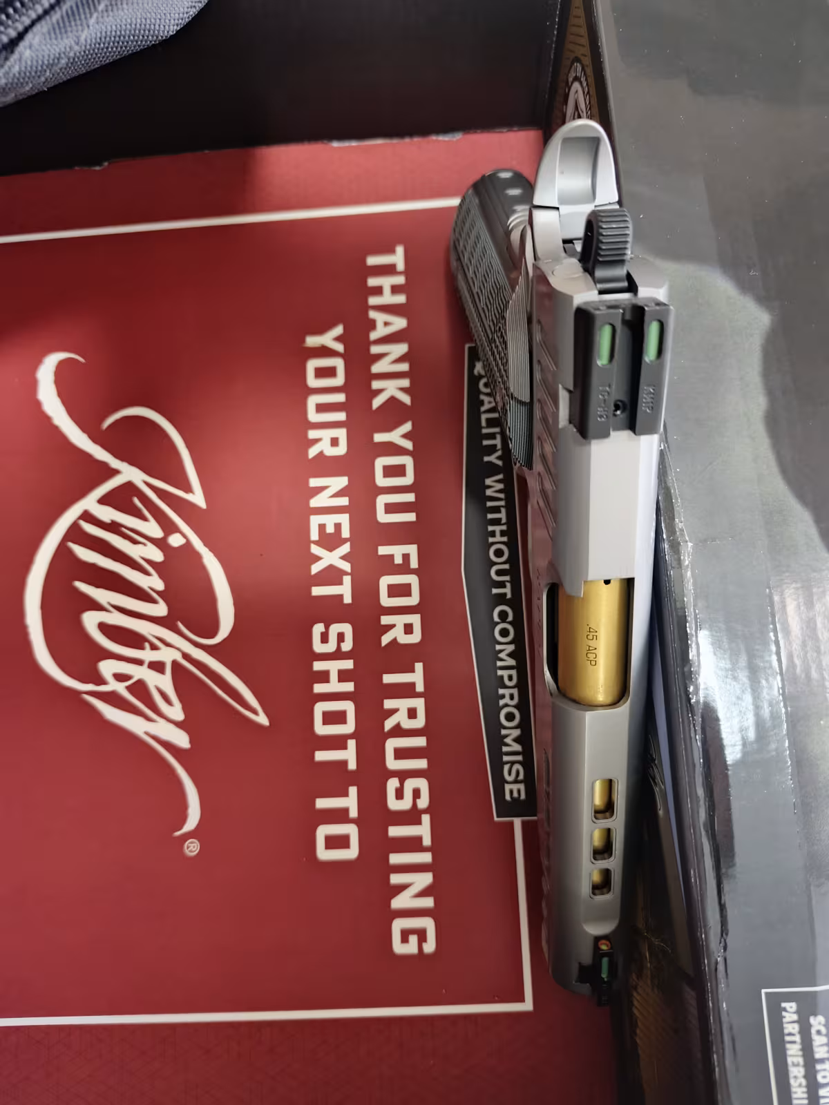 Kimber rapid kullanılmadı