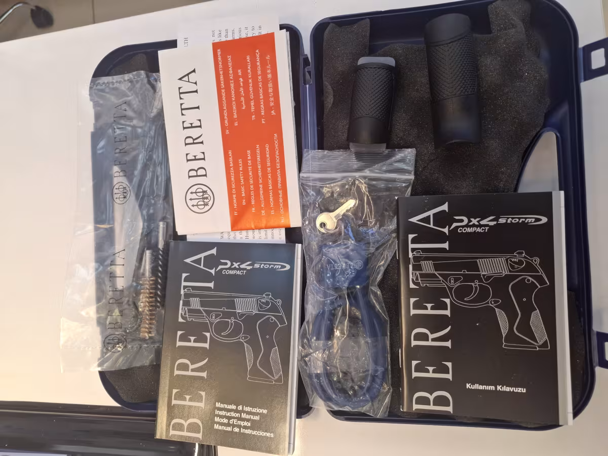 KUYUMCUDAN HİÇ KULANILMAMIŞ BERETTA PX4 STORM 5 ŞARJÖR 15+1