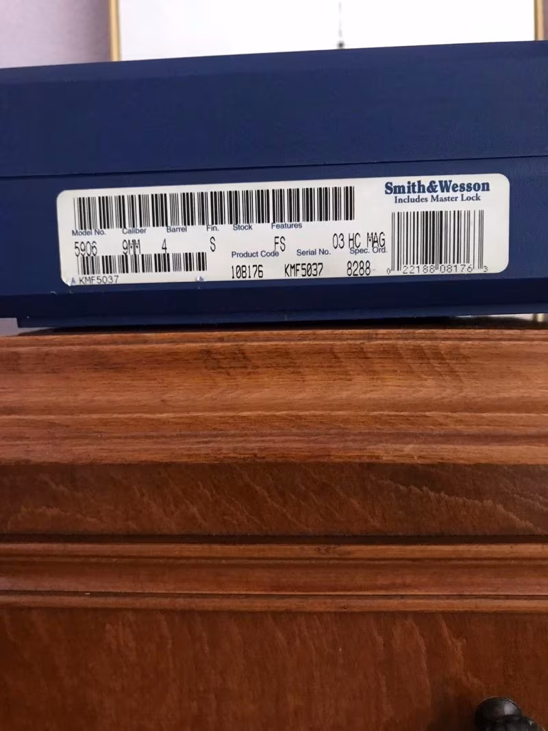 Smith Wesson 5906 15+1 neredeyse kullanılmadı