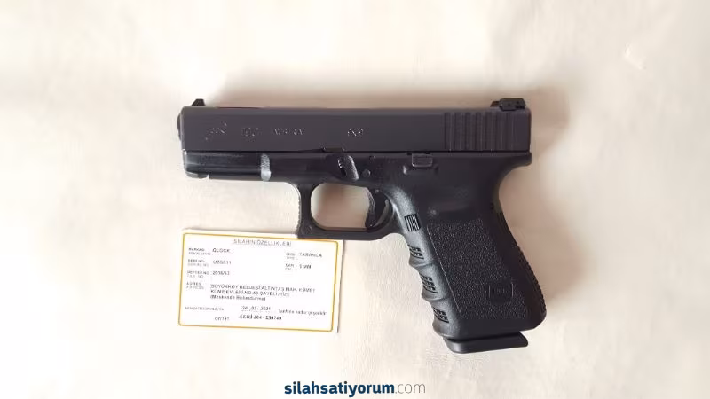 GLOCK 19 C 9MM SIFIR  BULUNDURMA RUHSATLI