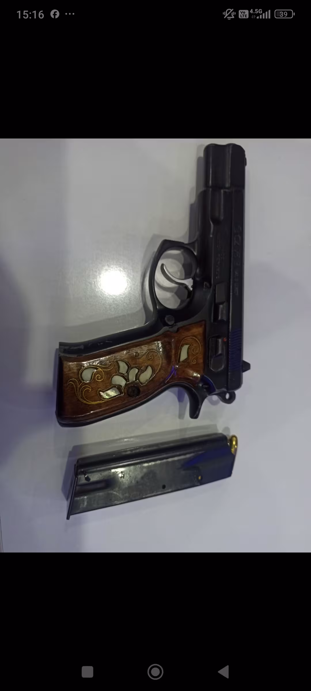 Polis memurundan çok temiz CZ 75 B