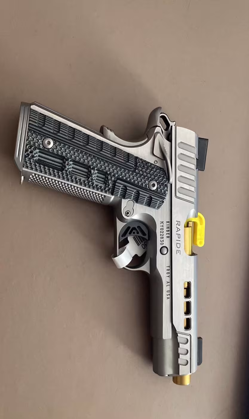 Kimber Rapide – Gümüş/Siyah Görünümlü Tabanca
